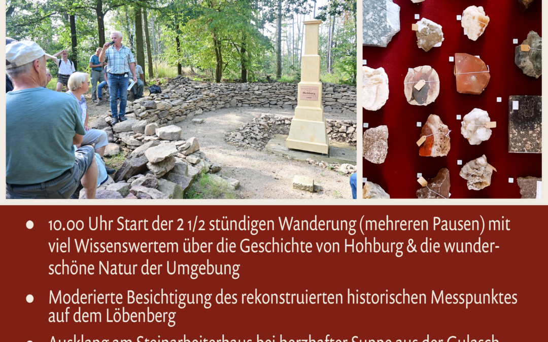 So. 15.09.24 – Wanderung zum Tag des Geotop’s