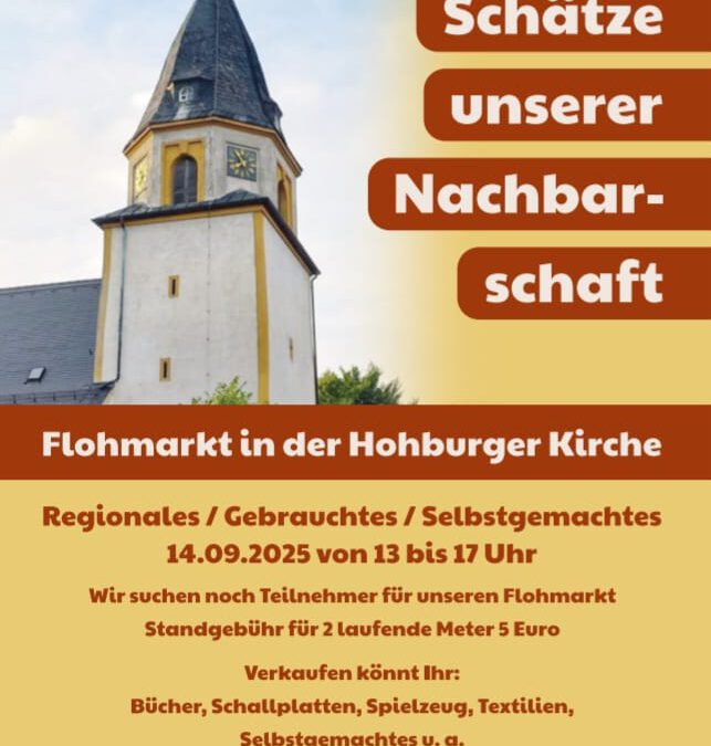 So. 14.09.25 – Flohmarkt in der Kirche
